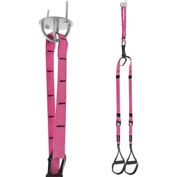 Zestaw taśm do ćwiczeń 4Fizjo - różowe