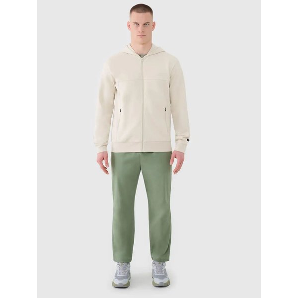 Bluza męska TSWSM1537 4F - kremowy