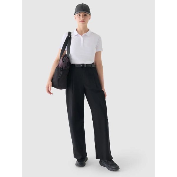 Koszulka damska polo TPTSF514 4F - biały