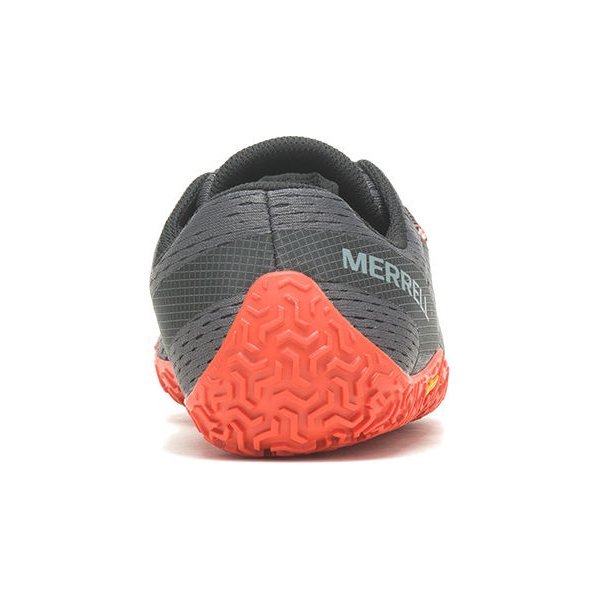 Buty do biegania barefoot Vapor Glove 6 Merrell - szare/pomarańczowe