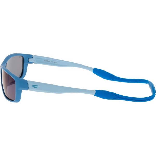 Okulary przeciwsłoneczne juniorskie z polaryzacją Jazz GOG Eyewear - matowy niebieski/blue mirror
