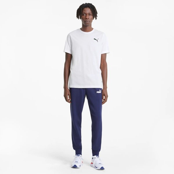 Koszulka męska Essentials Small Logo Puma - white