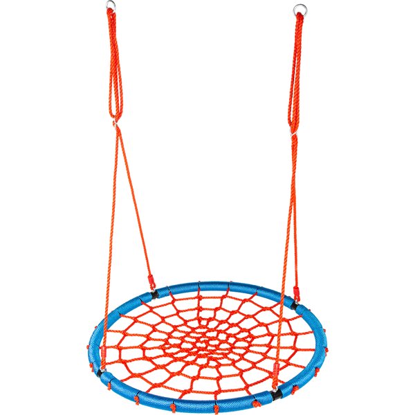 Huśtawka ogrodowa, bocianie gniazdo XXL Net Outtec - blue/red