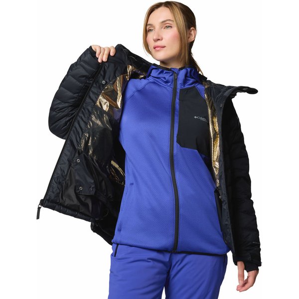 Kurtka narciarska damska Roaring Fork II Down Columbia - Black