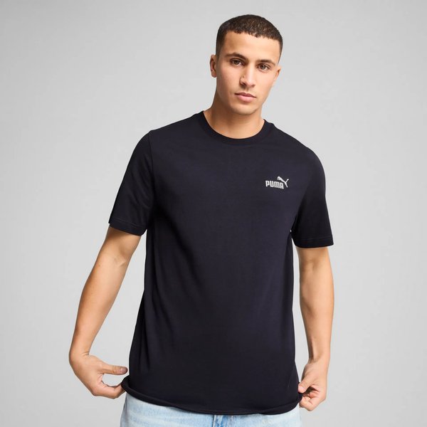 Koszulka męska Ess Small No.1 Logo Tee Puma - New Navy