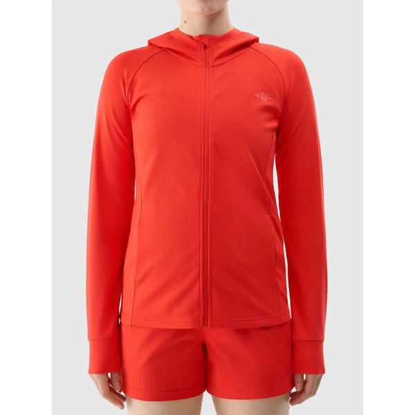 Bluza damska TFSWF467 4F - czerwony