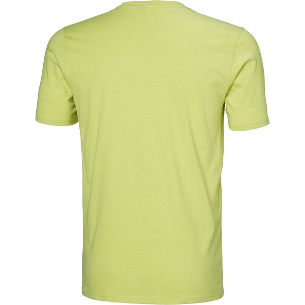 Koszulka męska Tech Logo Helly Hansen - cyber lime