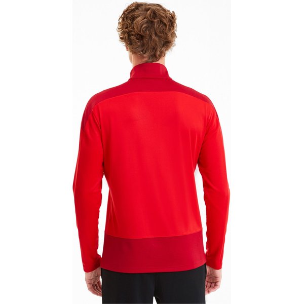 Bluza męska teamGOAL 23 Training 1/4 Zip Top Puma - czerwona