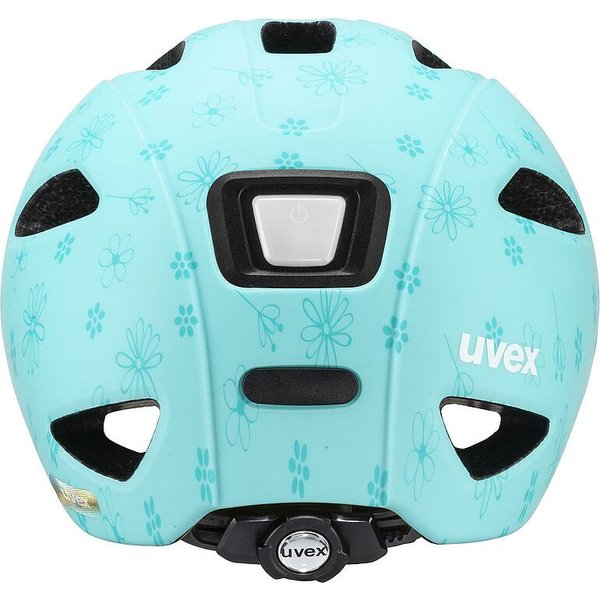 Kask rowerowy juniorski Oyo Style Uvex - flowers cyan matt