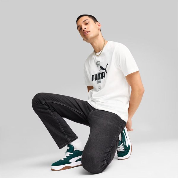 Koszulka męska Power Graphic Tee Puma - biały