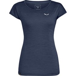 Koszulka damska Puez Melange Dry S/S Tee Salewa