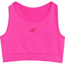 Biustonosz sportowy dziewczęcy USBAF156 4F
