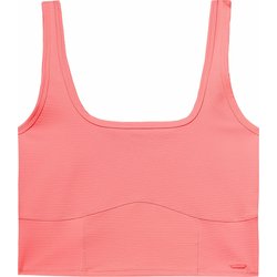 Bezrękawnik, crop top damski 4FWSS24TSLEF072 4F