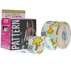 Taśma kinezjologiczna Pattern 5cmx5m Rea Tape