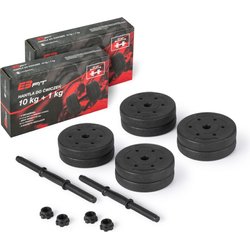 Zestaw hantli kompozytowych 2x10kg EB Fit