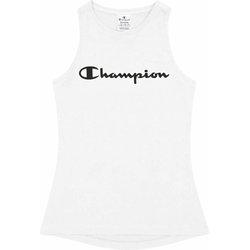 Bezrękawnik, top damski Big Script Logo Tank Top Champion
