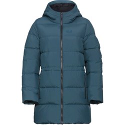 Płaszcz puchowy damski Frozen Palace Long Jack Wolfskin