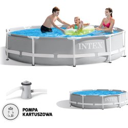 Basen stelażowy Prism Frame 305x76cm Intex