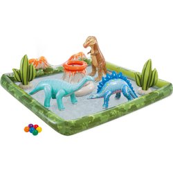 Basen, plac zabaw Park Jurajski 201x201x36cm Intex