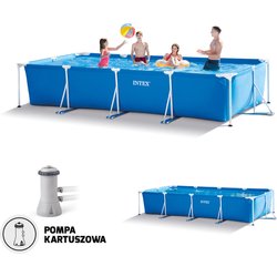 Basen stelażowy Rectangular Frame 450x220x84cm Intex