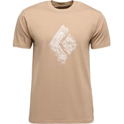 Koszulka męska Engineered Diamond SS Black Diamond