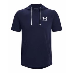 Koszulka męska Rival Terry Short Sleeve Hoodie Under Armour