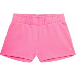 Spodenki dresowe dziewczęce 4FJSS23TSHOF098 4F