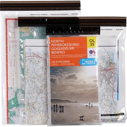 Wodoodporne etui DriStore LocTop Bags, For Maps 3szt Lifesystems