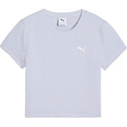 Koszulka, crop top damski Dare To Textured Baby Tee Puma