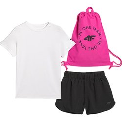 Komplet dziewczęcy sportowy TAPSF081 4F