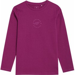 Longsleeve dziewczęcy 4FJSS23TLONF056 4F