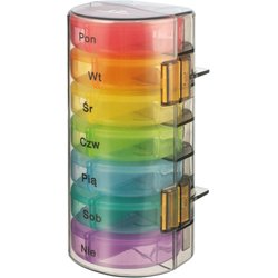 Pudełko na tabletki Cylinder 7szt. Rea Tape