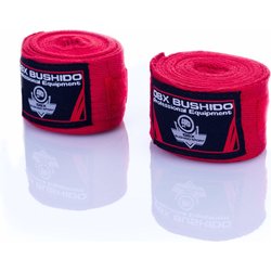 Owijki, bandaże bokserskie 4m 2szt. Bushido