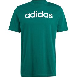 Koszulka męska Essentials Single Jersey Linear Embroidered Logo Tee Adidas
