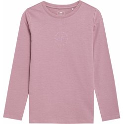 Longsleeve dziewczęcy 4FJSS23TLONF056 4F