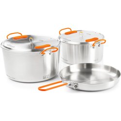Zestaw naczyń Stainless Base Camper Large GSI Outdoors
