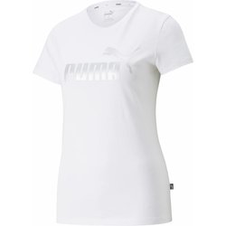 Koszulka damska ESS+ Metallic Logo Tee Puma