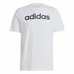 Koszulka męska Essentials Single Jersey Linear Embroidered Logo Adidas