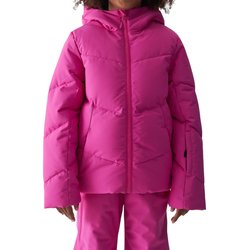Kurtka narciarska dziewczęca TTJAF543 4F