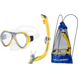 Zestaw do nurkowania juniorski Aura + Evo: maska+fajka+worek Aqua-Speed