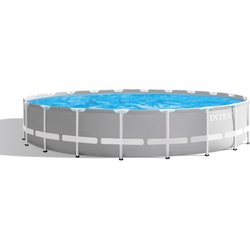 Basen stelażowy Prism z pompą 12V 610x132cm Intex