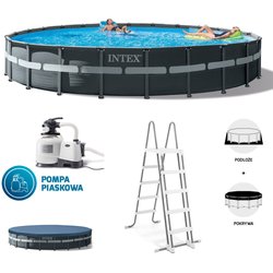 Basen stelażowy Ultra XTR Frame 732x132cm Intex