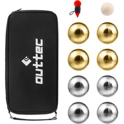 Zestaw do gry w bule, petanque + etui Outtec