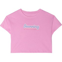 Koszulka, crop top dziewczęcy 4FJWSS24TTSHF1151 4F