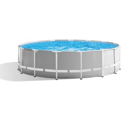 Basen stelażowy Prism 457x122 cm z pompą 12V Intex