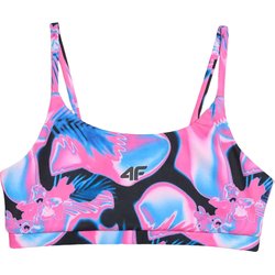Biustonosz sportowy dziewczęcy USBAF149 4F