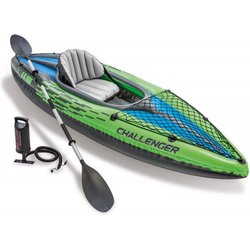 Kajak nadmuchiwany jednoosobowy Challenger K1 274x76x33 cm Intex
