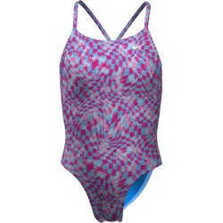 Strój kąpielowy dziewczęcy Lace Up Back One Piece Nike Swim