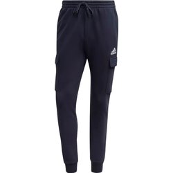 Spodnie dresowe męskie Essentials Fleece Regular Tapered Cargo Adidas
