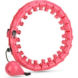 Hula hop odchudzające regulowane z obciążnikiem Queenfit